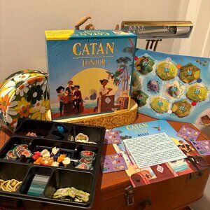 Catan Jr. Complete Board Game Like New Ready to Play Family Game Night